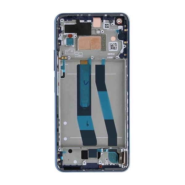Xiaomi Mi 11 Lite 4G Skärm med LCD Display Original - Blå