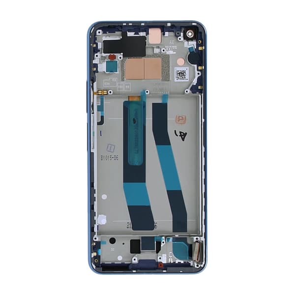 Xiaomi 11 Lite 5G NE /Mi 11 Lite 4G/5G (2021) Skärm med LCD Display Original - Blå