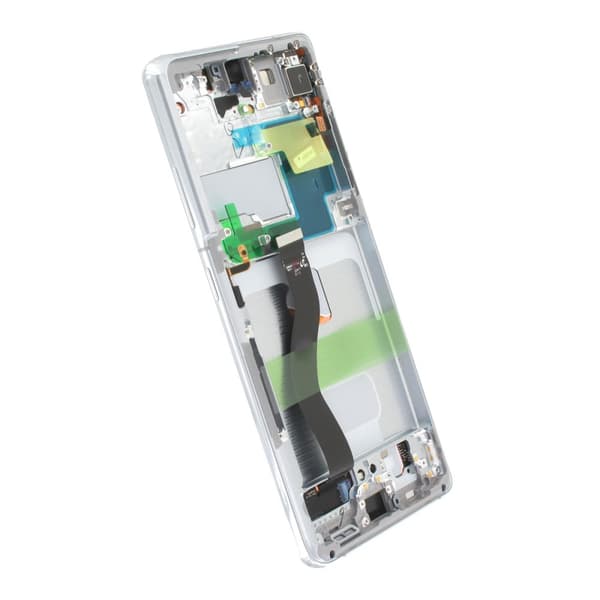 Samsung Galaxy S21 Ultra 5G (SM-G998) Skärm med LCD Display Original - Silver