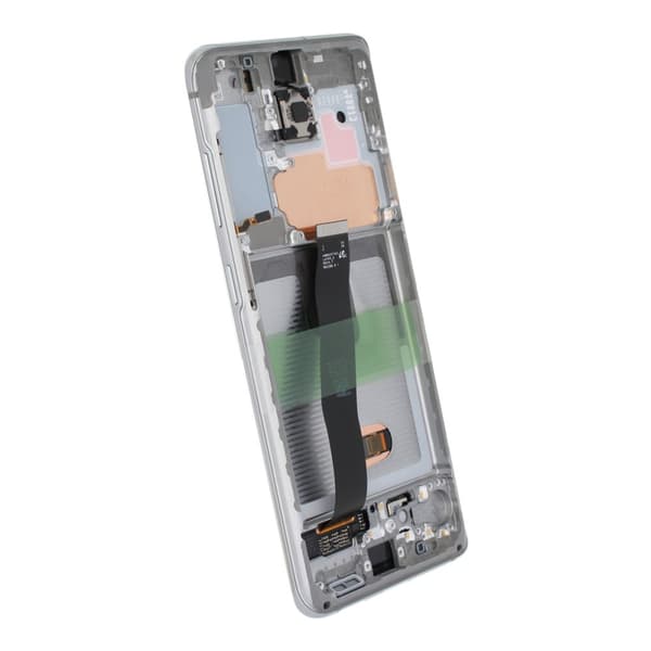 Samsung Galaxy S20 4G/5G (G980/G981) Skärm med LCD Display Original - Vit