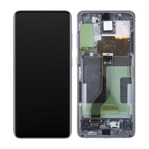 Samsung Galaxy S20 Plus 4G/5G (G985/G986) Skärm med LCD Display Original - Grå