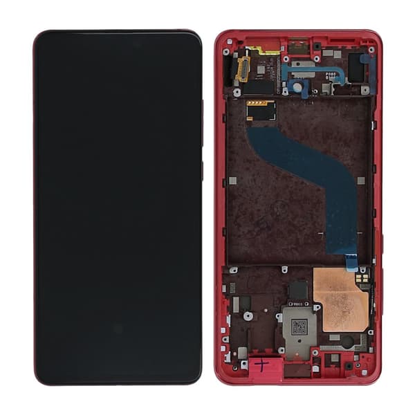 Xiaomi Mi 9T / 9T Pro Skärm med LCD Display Original - Röd