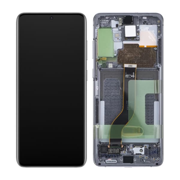 Samsung Galaxy S20 Plus 4G/5G (G985/G986) Skärm med LCD Display Original - Grå
