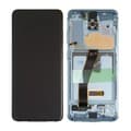 Pikkukuva 1 / 3: Samsung Galaxy S20 4G/5G (G980/G981) Skärm med LCD Display Original - Blå