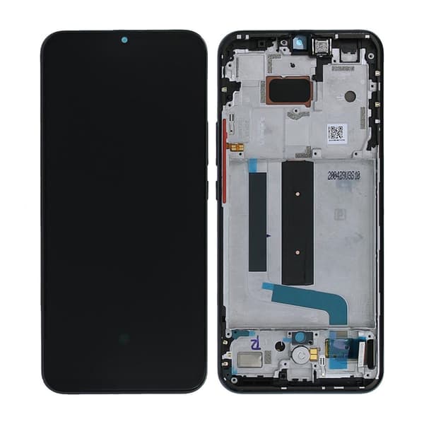 Xiaomi Mi 10 Lite 5G (2020) Skärm med LCD Display Original - Grå