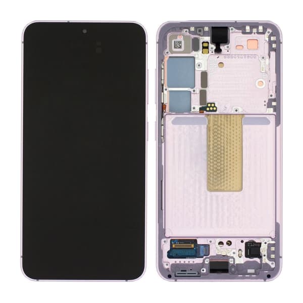 Samsung Galaxy S23 5G (SM-S911) Skärm med LCD Display Original - Lavendel/Lila