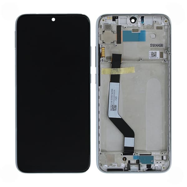 Xiaomi Redmi Note 7/Note 7 Pro Skärm med LCD Display Original - Vit
