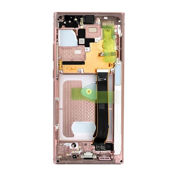 Samsung Galaxy Note 20 Ultra 4G/5G (N985/N986) Skärm med LCD Display Original - Brons