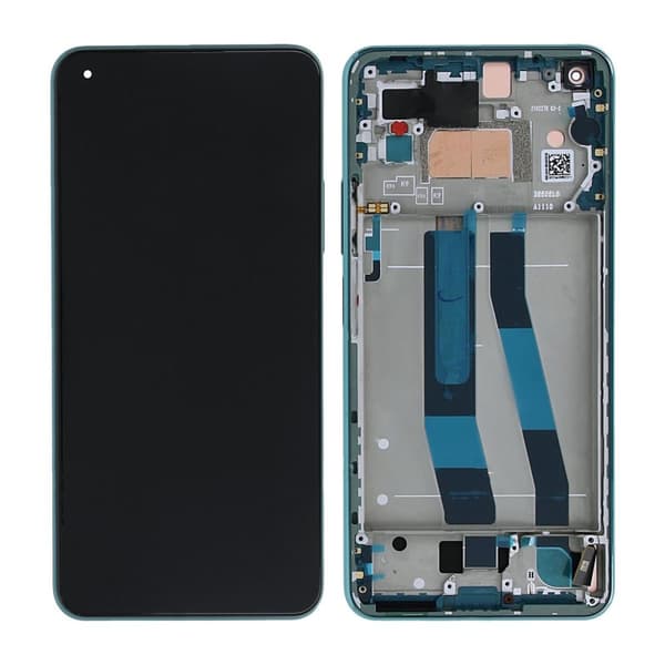 Xiaomi Mi 11 Lite 5G (2020) Skärm med LCD Display Original - Grön