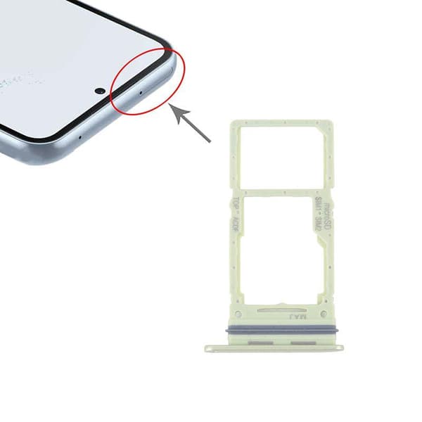 Samsung Galaxy A34 5G SM-A346 Simkortshållare Ljusgrön