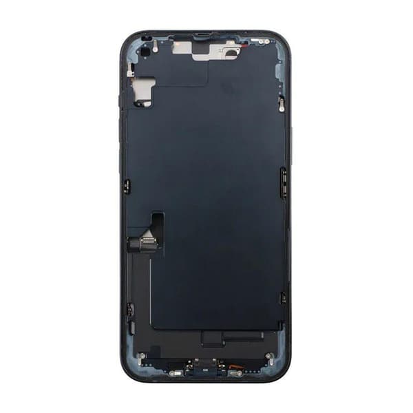 iPhone 14 Plus Baksida med Komplett Ram - Svart