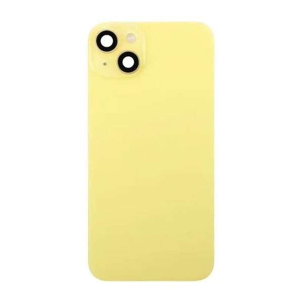 iPhone 14 Plus Baksida Glas - Gul