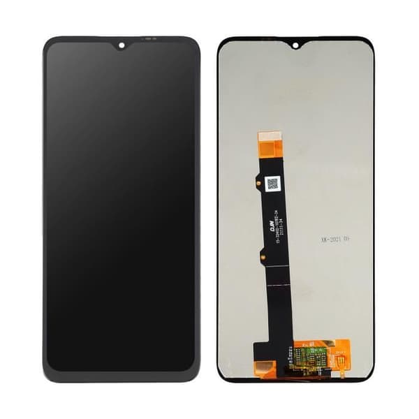 LCD Display Touch Glass till Motorola Moto G50 - Svart - Premium Ersättning