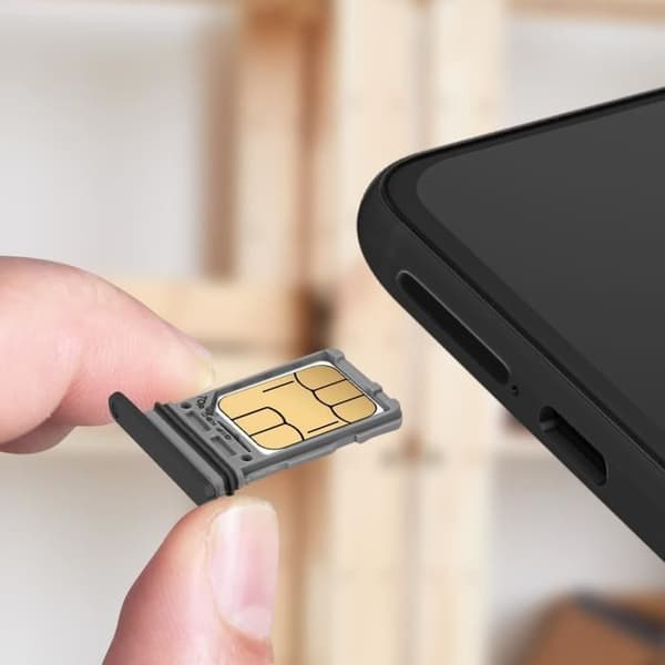Ersättningsfack för SIM-kort - Samsung Galaxy S21 Plus - Svart