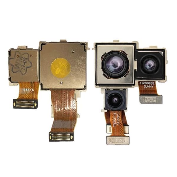 Bakhjuls kamera - Huawei - P30 Pro - Trippelkameror - Kompatibel - Integrerad sladd