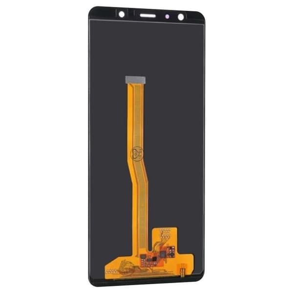 Komplett Block - Samsung - Galaxy A7 2018 - LCD-skärm - Pekglas - Svart