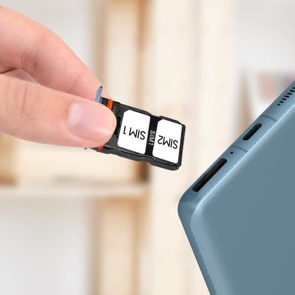 Ersättningsfack för SIM-kort - Xiaomi 12 - Blå - Dubbel SIM
