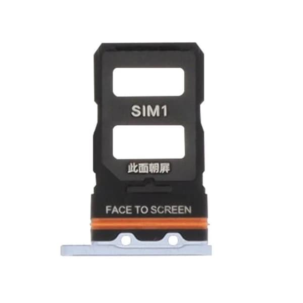 Ersättningsfack för SIM-kort - Xiaomi 12 - Blå - Dubbel SIM