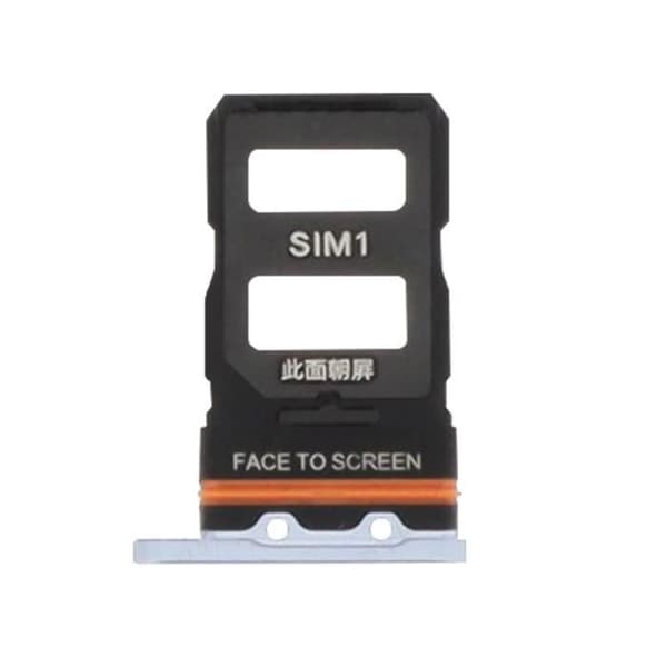 Ersättningsfack för SIM-kort - Xiaomi 12 - Blå - Dubbel SIM