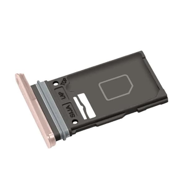 Ersättningsfack för SIM-kort - Samsung Galaxy S22 Plus - Rosa - Dual Nano SIM