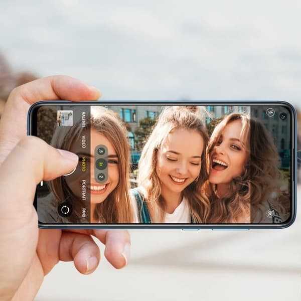 Xiaomi Redmi Note 9 främre kamera - främre ersättningslins integrerad kabel - svart - 6 g - Xiaomi