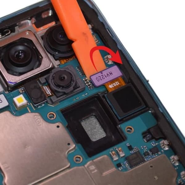 Samsung A52, A52s, A72 främre kamera - främre utbyteslins integrerad kabel