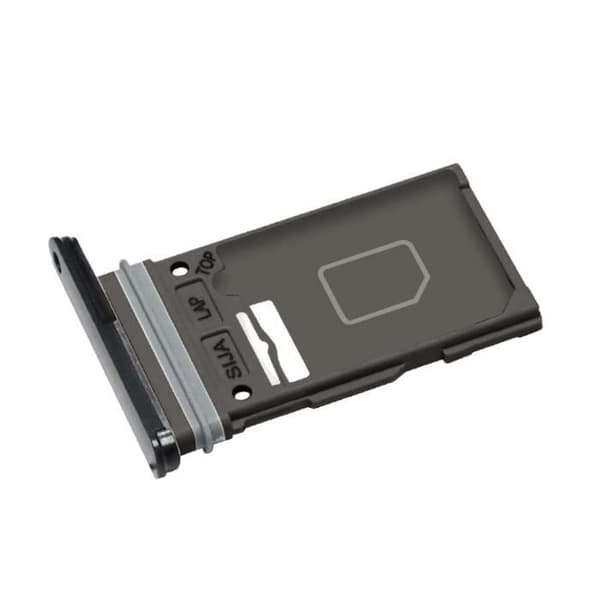 Ersättningsfack för SIM-kort - Samsung - Galaxy S22 Plus - Svart - 2 Nano SIM-kortplatser - CE- och RoHS-kompatibel