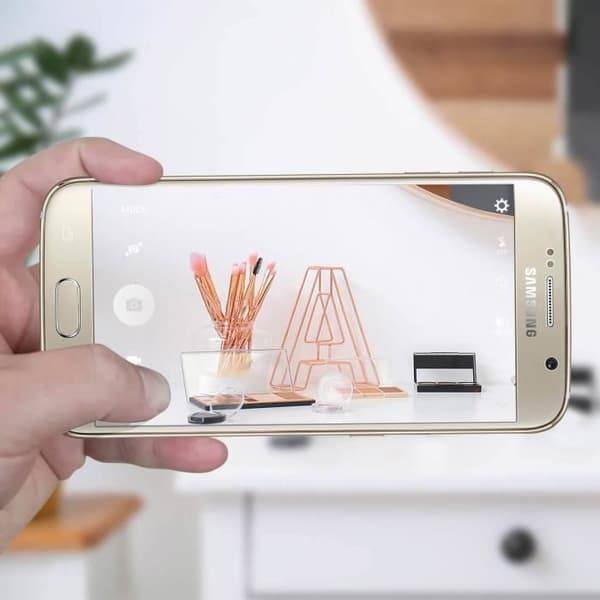 Bakre kamera - Samsung Galaxy S6 - Fotosensormodul - Anslutningskabel