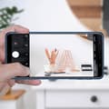 Miniatyrbild 3 av 4: Bakkamera - Samsung - Galaxy A7 2018 - Hög kvalitet - Integrerad anslutningskabel - Svart