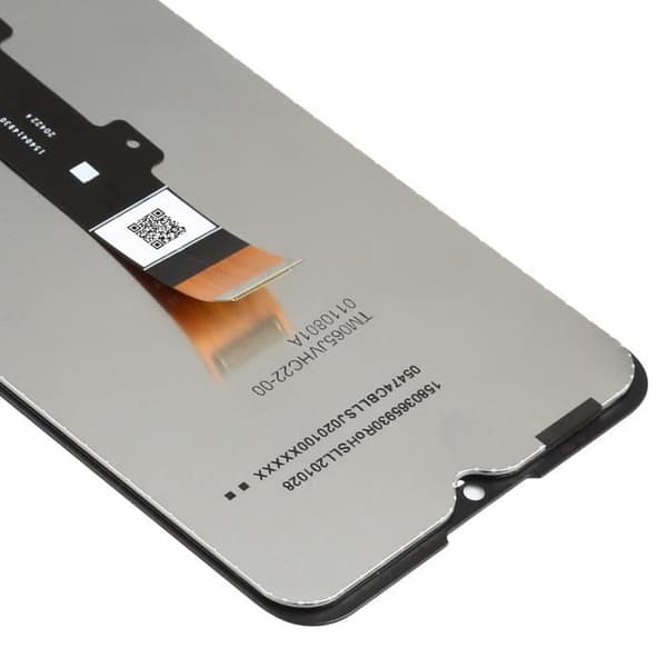 LCD-skärm Touch Glass Kompatibel till Motorola Moto G30 - Svart