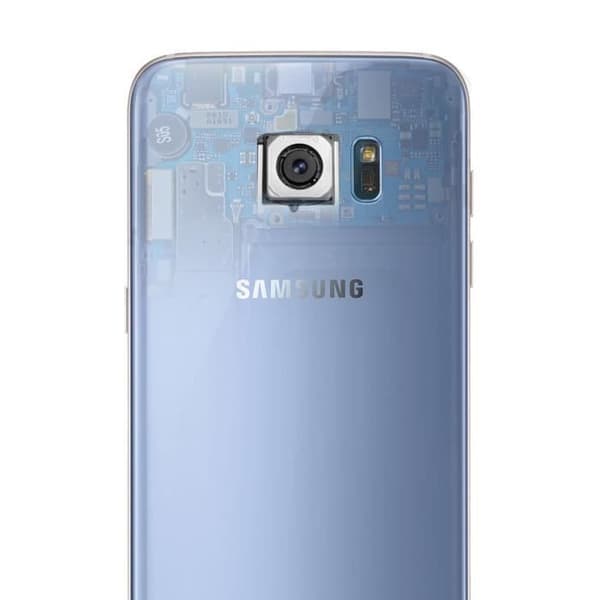 Samsung S7 Edge bakre kamera - fotosensormodul med anslutningskabel
