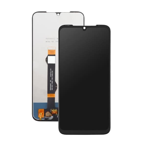 LCD-skärm pekglas till Motorola Moto G8 Plus - Svart - Ersättning av premiumkvalitet