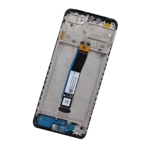 LCD-skärm + pekglas till Xiaomi Redmi 10C - Svart