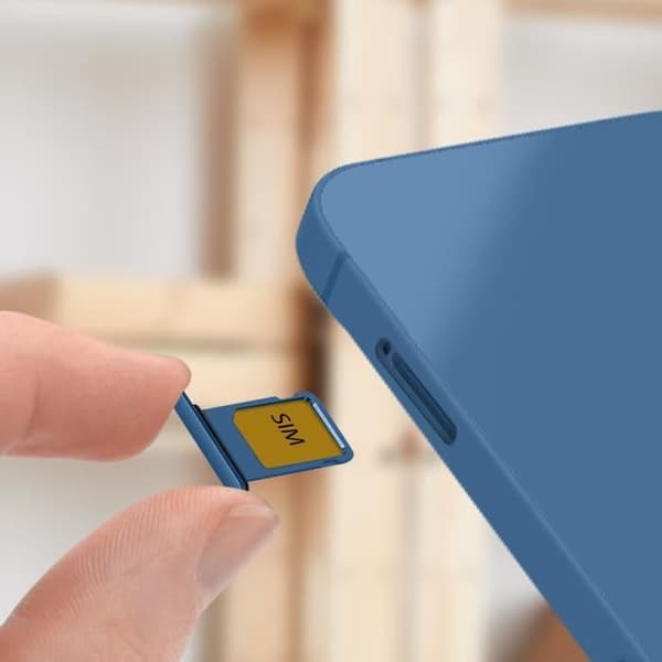 Apple iPhone 13 Mini Replacement SIM-kortfack - Blå - Nano SIM - 3g