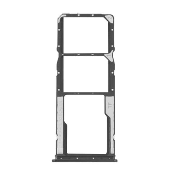 Ersättningsfack för SIM-kort för Xiaomi Redmi Note 11 - Xiaomi - Svart - Dual Nano SIM + Micro-SD