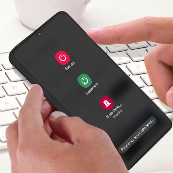 Ström-/volymknappskabel för Samsung A33 5G - 100 % kompatibel ersättning