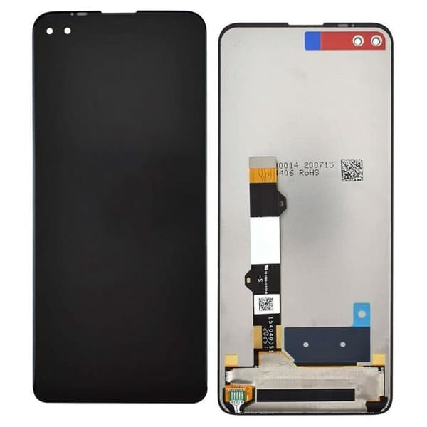 Komplett enhet för Motorola Moto G 5G Plus - Motorola - LCD-skärm + pekskärm - Svart - 100g