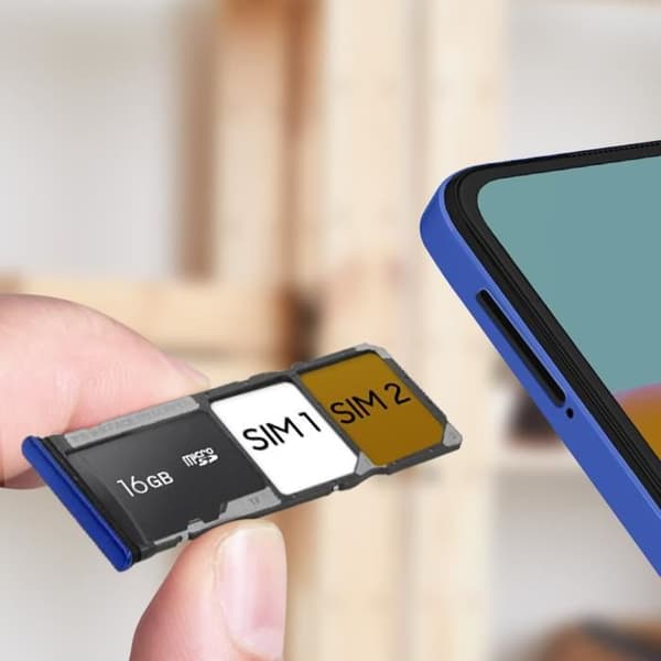Ersättningsfack för SIM-kort för Xiaomi Redmi Note 11 Mörkblå