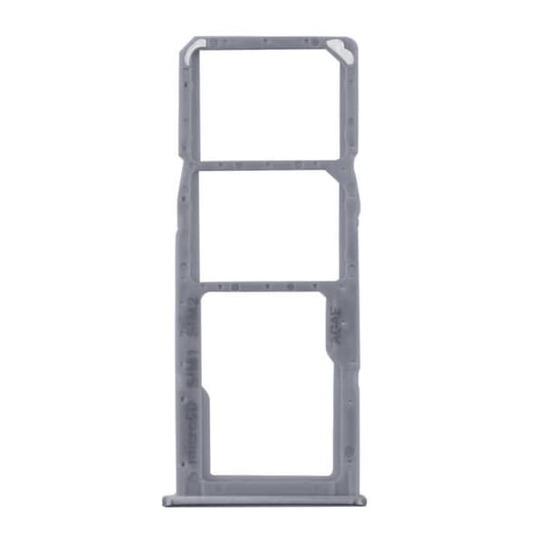 Ersättningsfack för SIM-kort för Samsung Galaxy A71 - Silver - Dual Nano SIM + Micro-SD