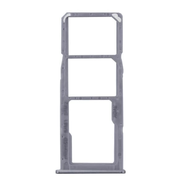 Ersättningsfack för SIM-kort för Samsung Galaxy A71 - Silver - Dual Nano SIM + Micro-SD