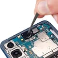 Miniatyrbild 4 av 4: Samsung Galaxy S22 främre kamera - främre ersättning - Svart - 6 g