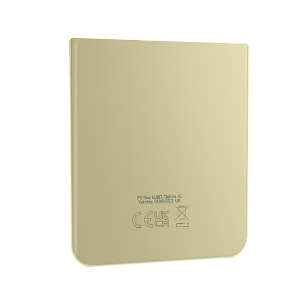 Original Samsung Galaxy Z Flip 4 Nedre batteriskal Gul