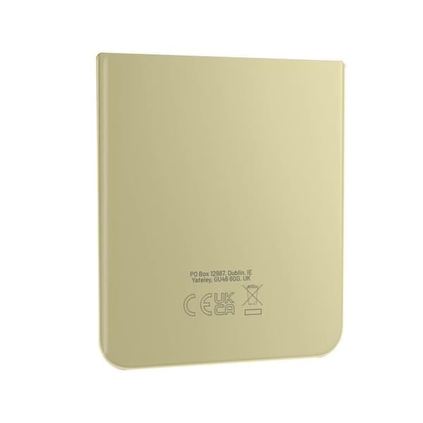 Original Samsung Galaxy Z Flip 4 Nedre batteriskal Gul