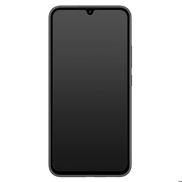 Officiell komplett skärm för Samsung A34 5G Touch Glass och grafitchassi