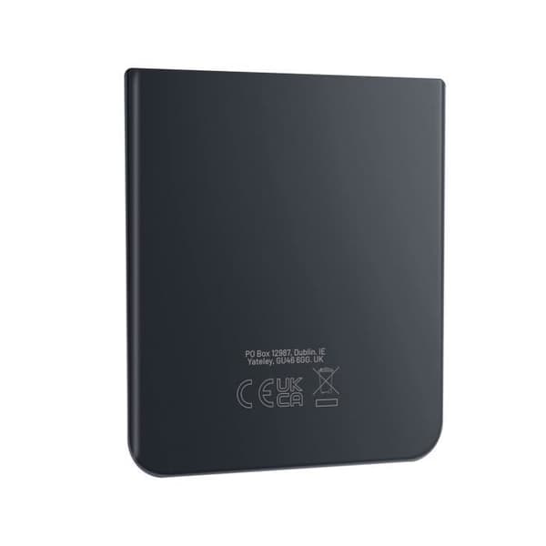 Original nedre bakglas till Samsung Galaxy Z Flip 4 Night Blue