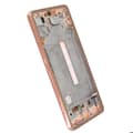 Miniatyrbild 2 av 4: Officiell komplett skärm för Samsung A53 5G med pekglas och Peach-chassi