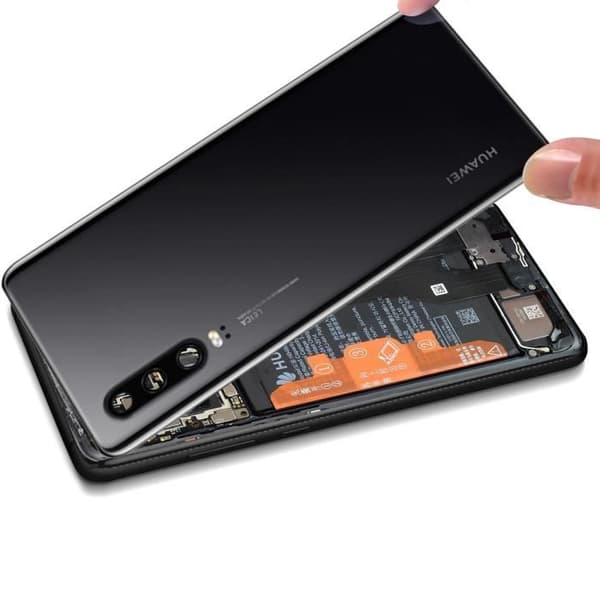 Huawei P30 Batteriskal - HUAWEI - Svart - Lins
