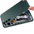 Miniatyrbild 4 av 4: Samsung Galaxy S22 Batteriskal Original Samsung grön med lins
