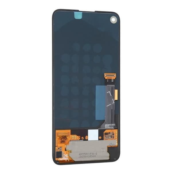 Bloc Komplet - GOOGLE - Pixel 4A 5G - LCD-skärm 5,5 tum - Original Touchglas - Svart