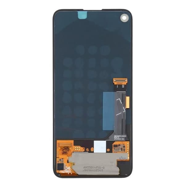 Bloc Komplet - GOOGLE - Pixel 4A 5G - LCD-skärm 5,5 tum - Original Touchglas - Svart